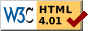 Validar HTML 4.01 Transitional